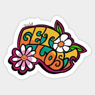 GetLost Sticker